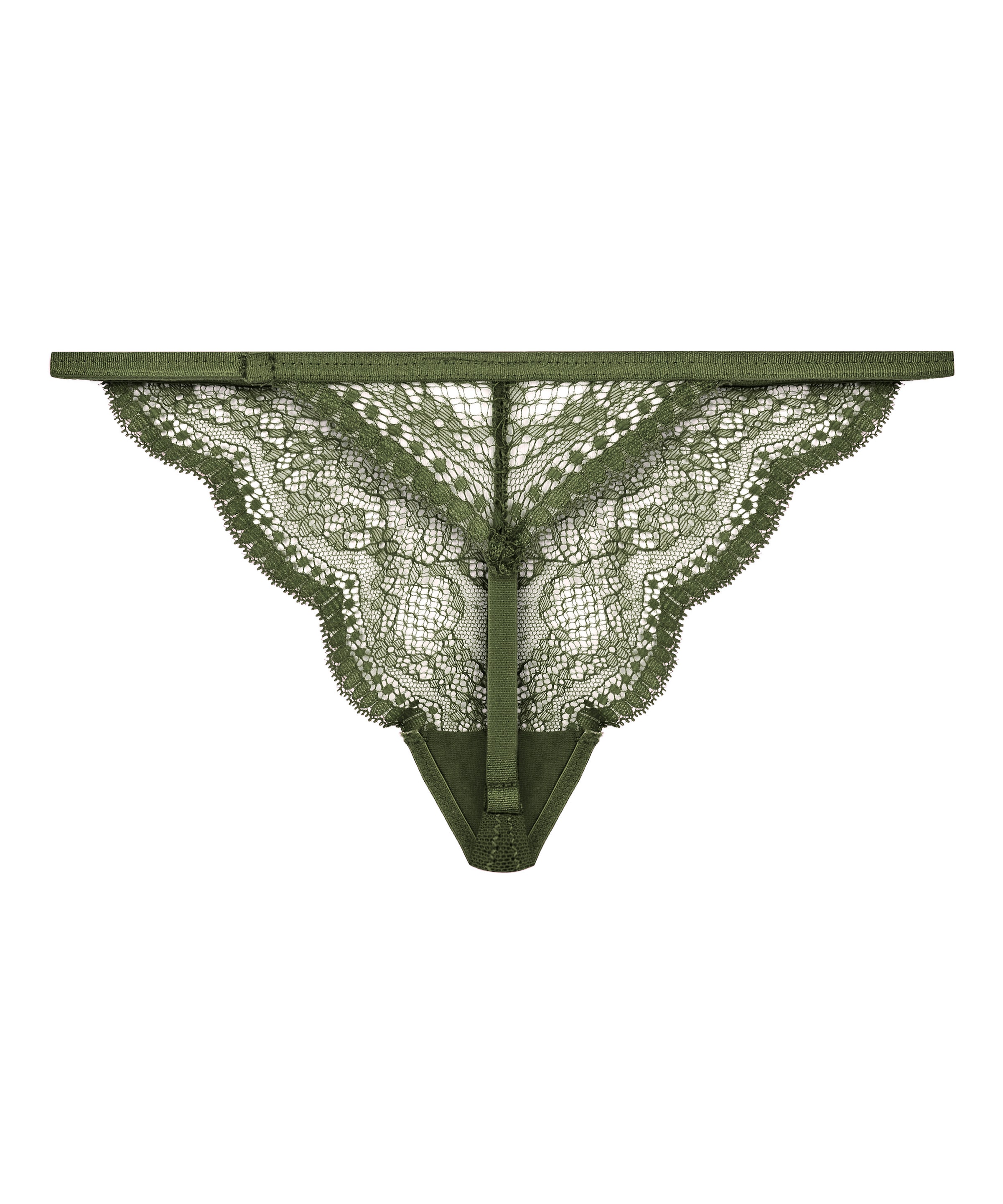 Hunkemöller String bugyik 'Isabelle' - zöld