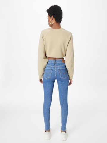 LEVI'S ® Skinny Džínsy '720 Hirise Super Skinny' - Modrá