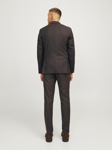 JACK & JONES Slimfit Jakkesæt 'SOLARIS' i brun