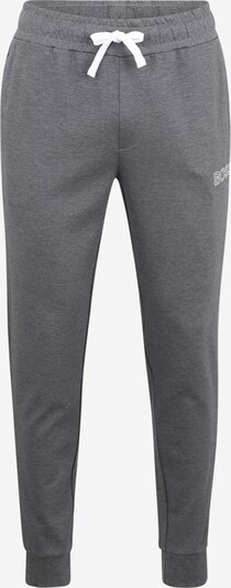 Pantaloni 'Contemp' BOSS pe gri / alb, Vizualizare produs