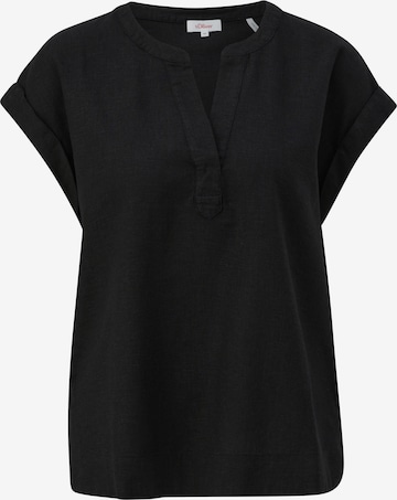 Chemisier s.Oliver en noir : devant