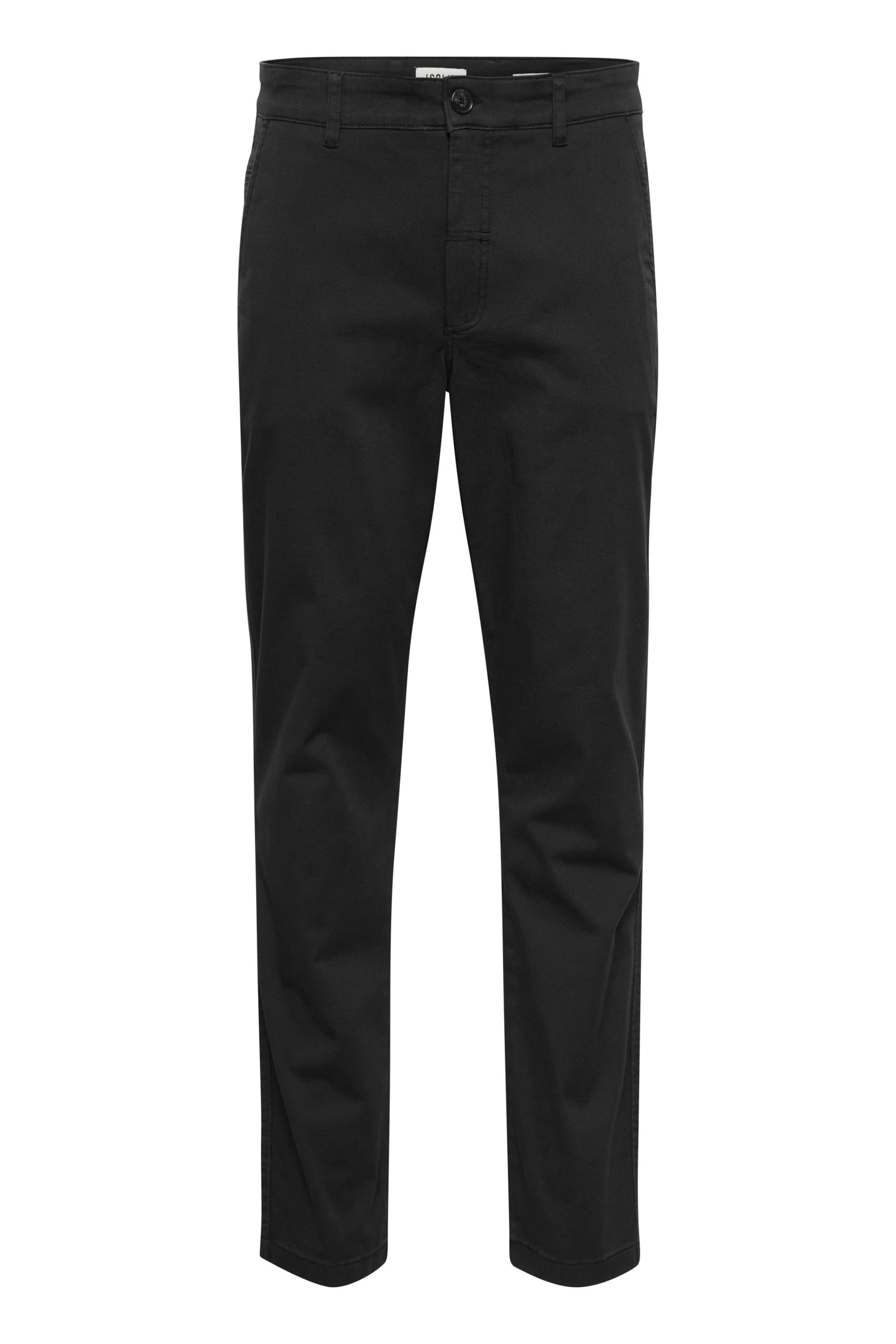 !Solid Regular Hose 'Erico Filip' in Schwarz: Vorderseite