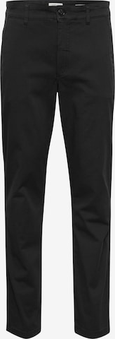 !Solid - regular Pantalón chino 'Erico Filip' en negro: frente