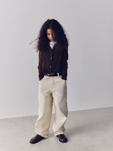 Cardigan The Set en marron