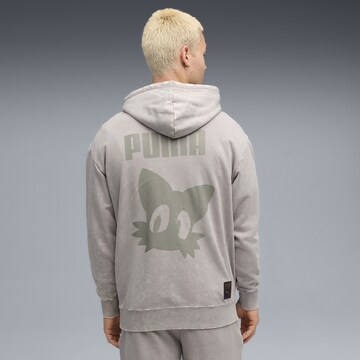 PUMA Hoodie 'PUMA x SONIC THE HEDGEHOG' in Grau