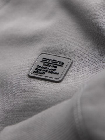 Sweat-shirt Ombre en gris