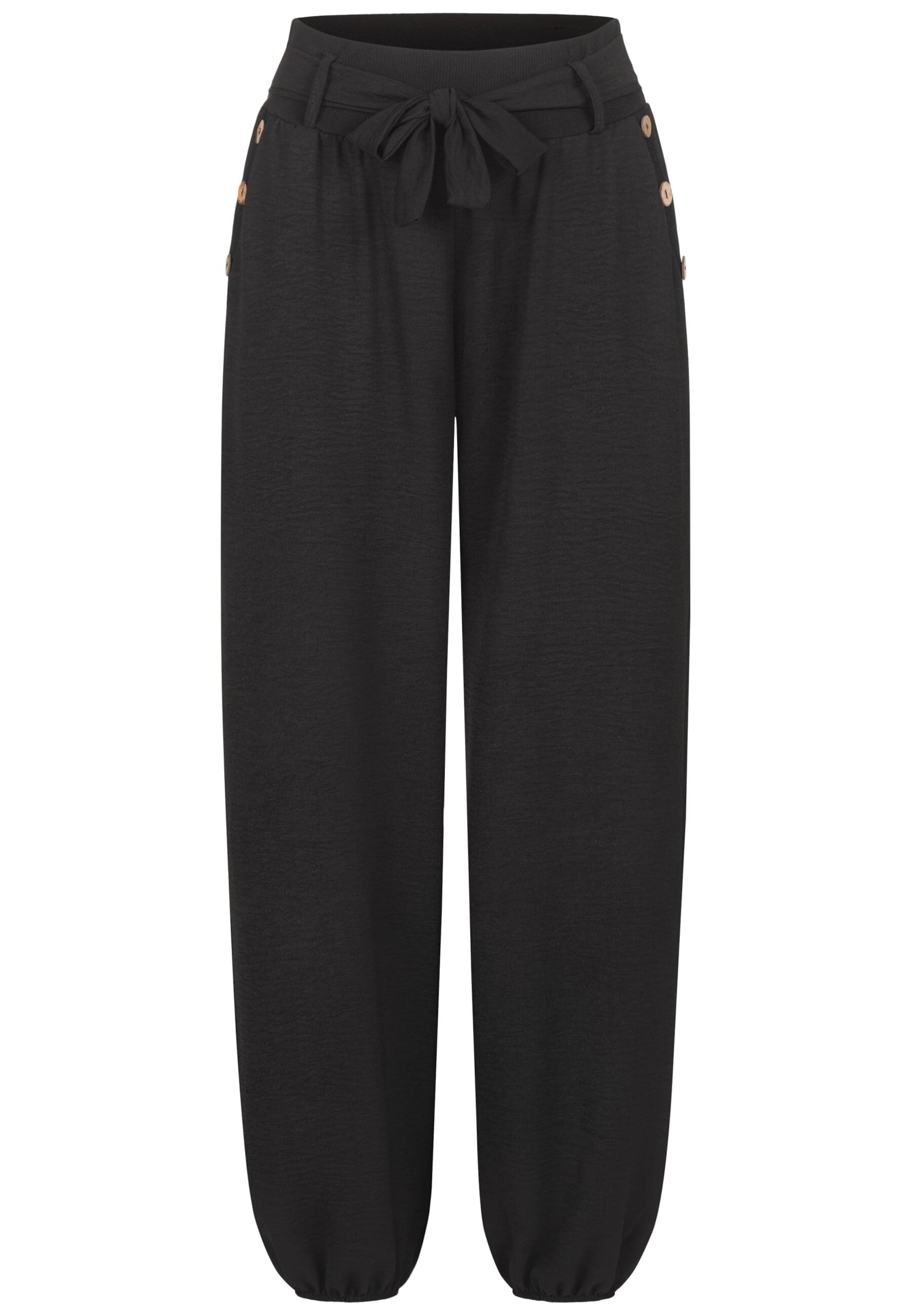 Cloud5ive - Tapered Pantalón en negro: frente