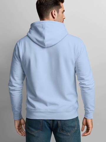 Neverless Sweatshirt 'Minimal Mountain' in Blue