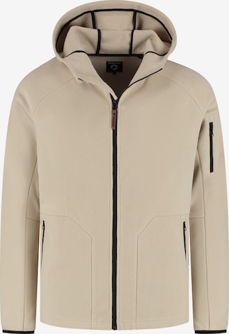 Travelin Fleecejakke 'Bjorn' i beige: forside