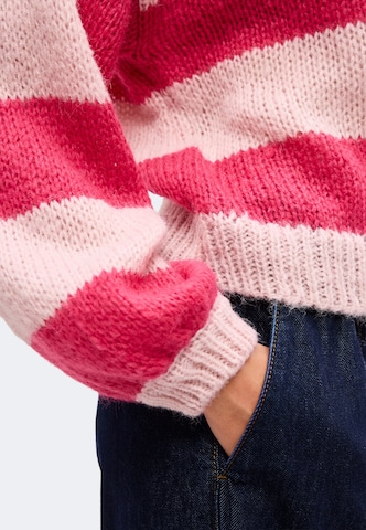 VILA Sweater 'VICHOCA' in Pink