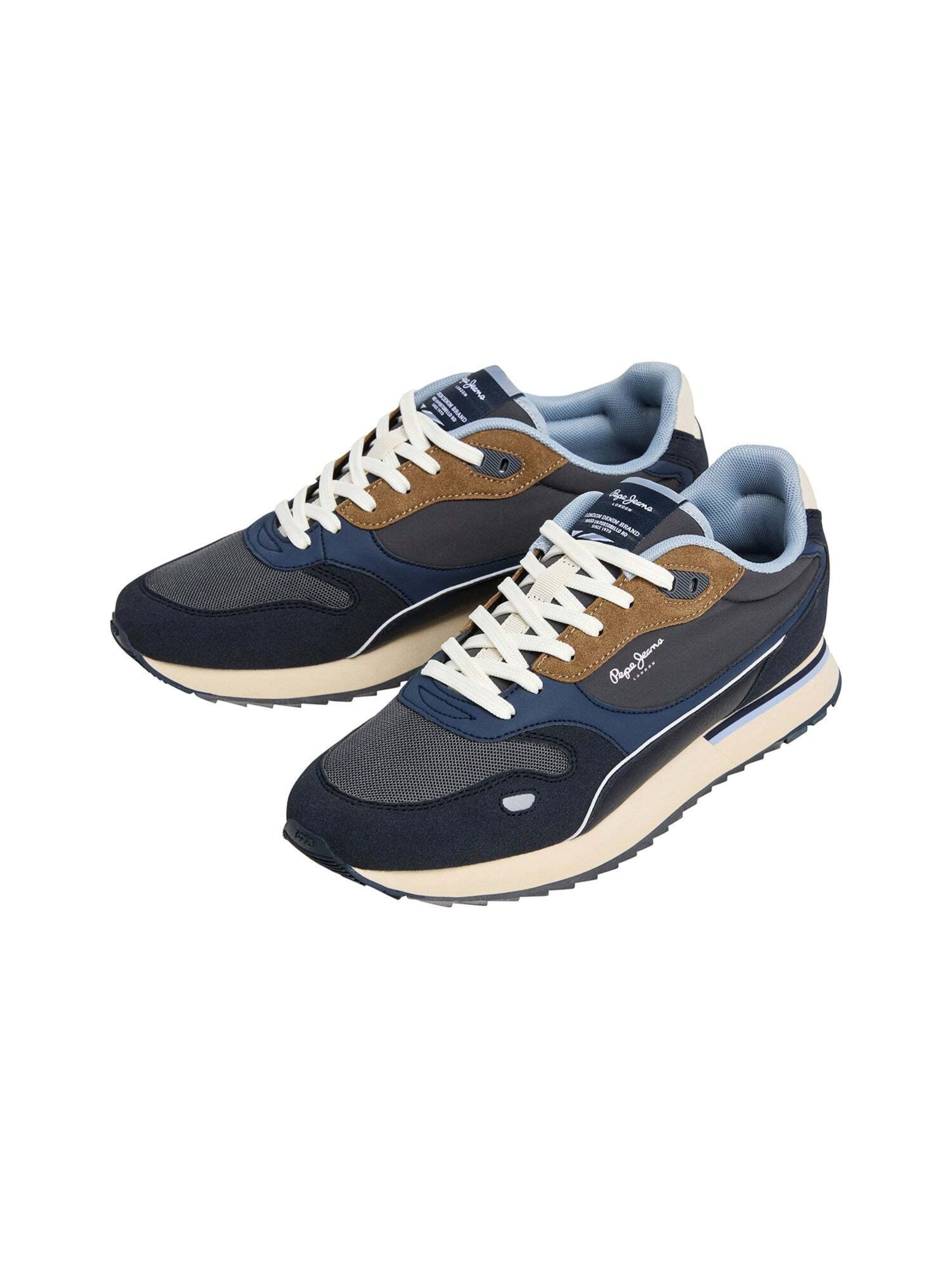 Baskets basses ' BEXLEY EVOLVE M ' Pepe Jeans en bleu