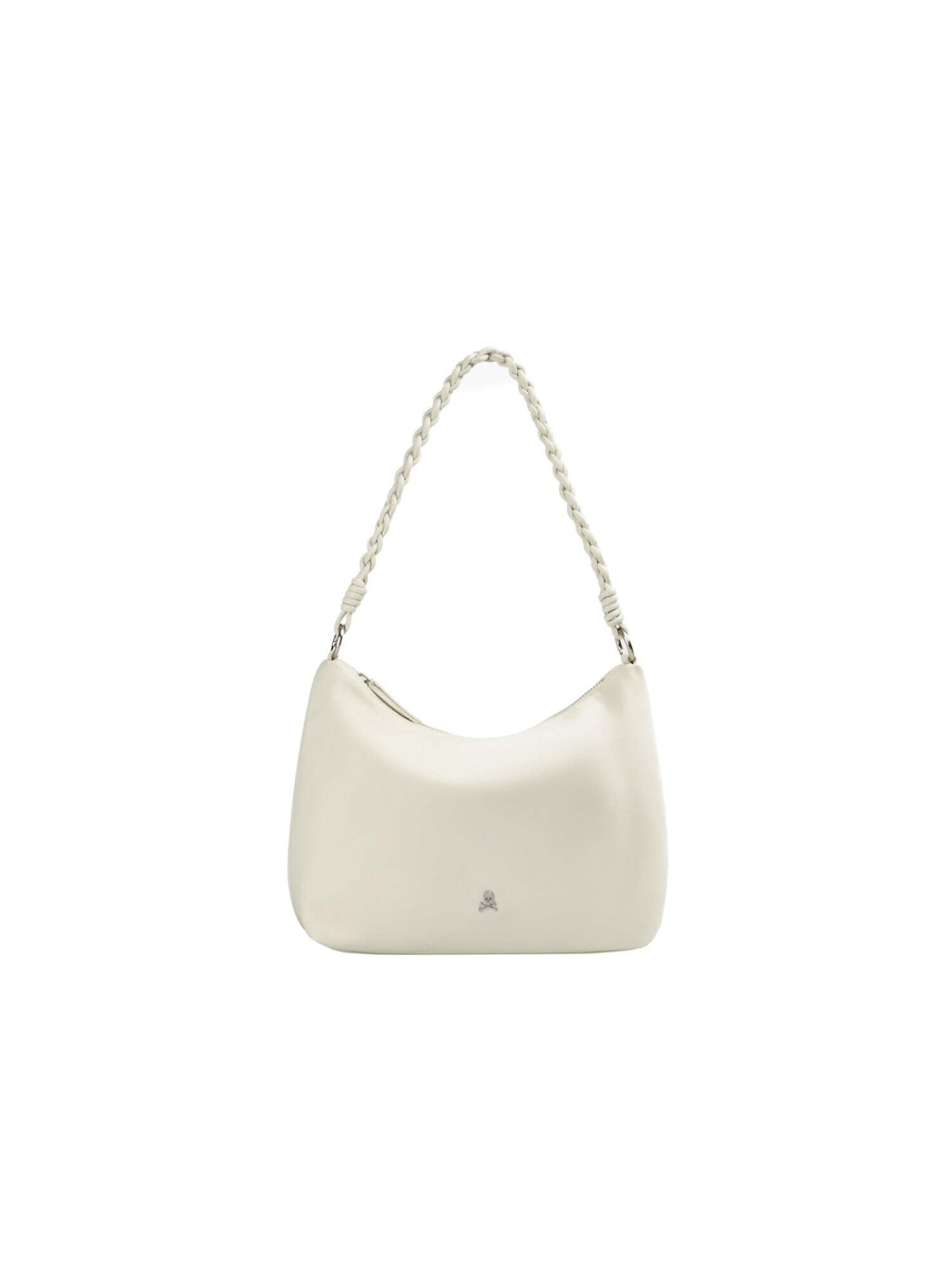 Sac bandoulière Scalpers en blanc : devant