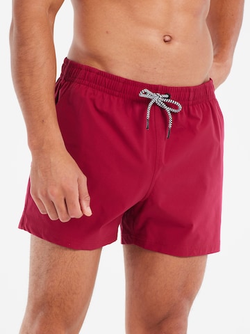 PROTEST Badeshorts 'PRTYESSINE' in Rot: Vorderseite