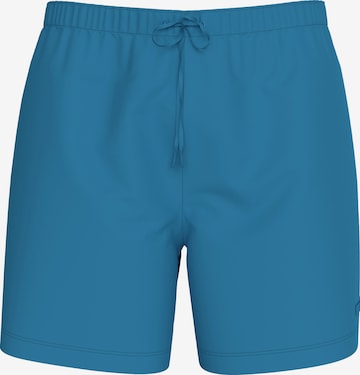 Calvin Klein Swimwear Regular Zwemshorts in Blauw: voorkant