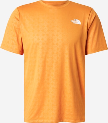 T-Shirt fonctionnel 'PENTADOME' THE NORTH FACE en orange : devant