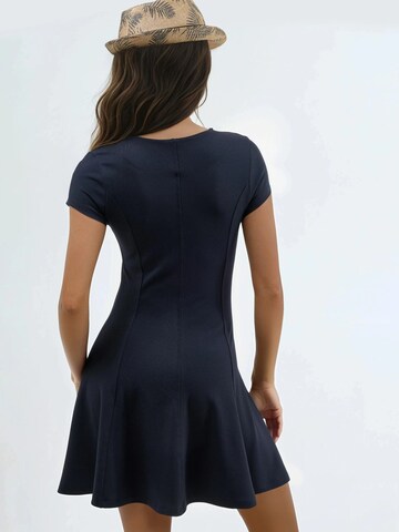 Busem Dress in Blue