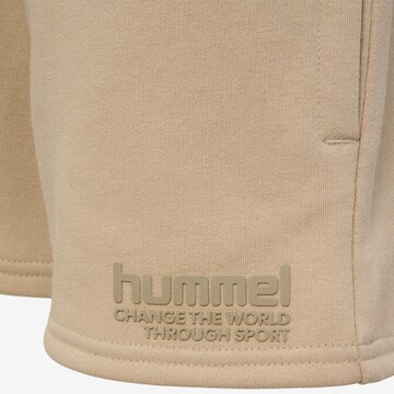 Regular Pantalon 'Pure' Hummel en beige