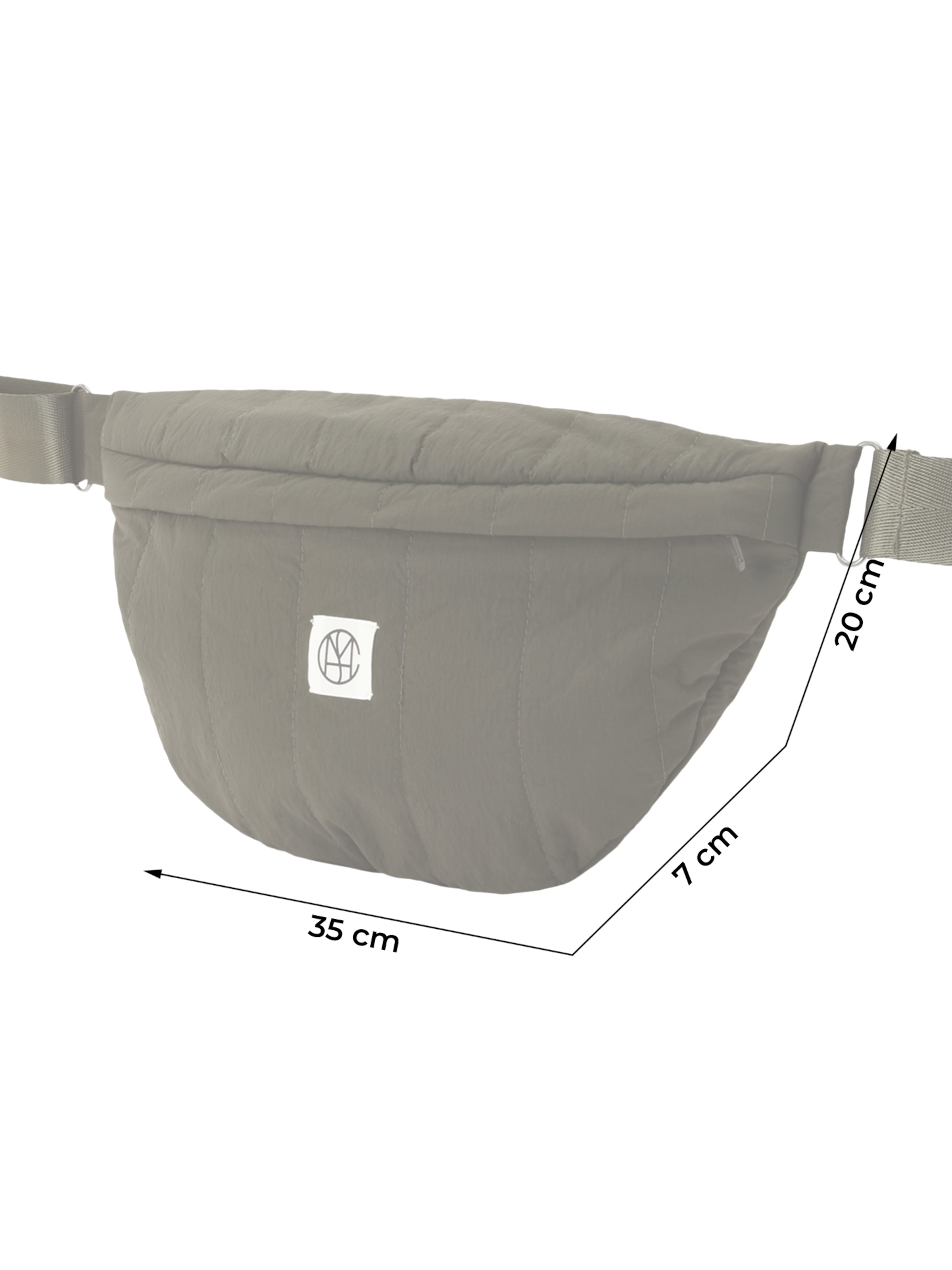 MSCH COPENHAGEN Magväska 'Sasja' i grön