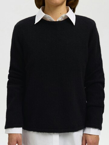 Pullover 'SLWLULU' di SELECTED in nero