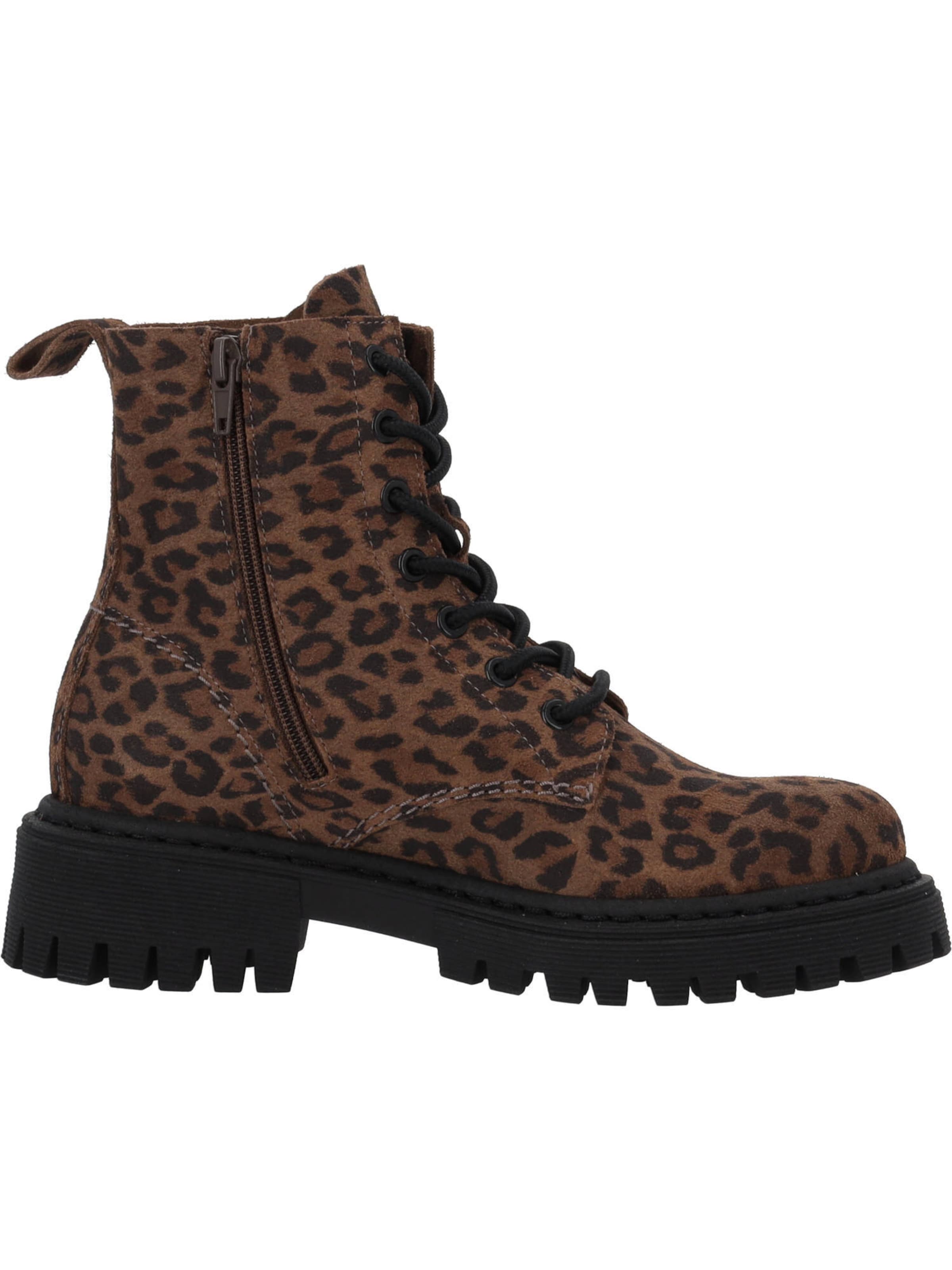 Palado Μποτάκι με κορδόνια 'Pheara' σε καφέ