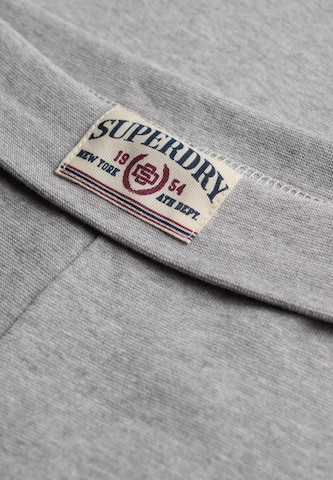 Superdry & Co Wide leg Broek 'Athletic Essentials' in Grijs