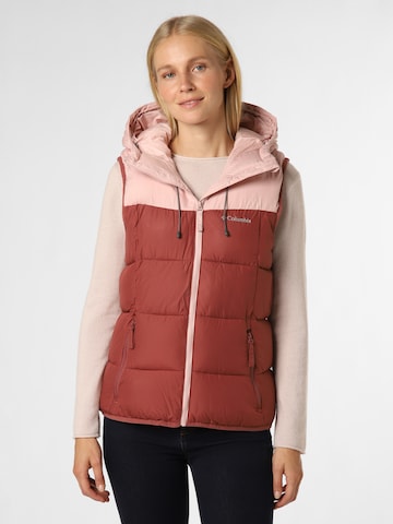 COLUMBIA Sports Vest in Pink: front