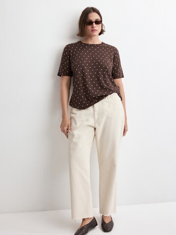 MANGO Пуловер 'SEVILLA' в кафяво