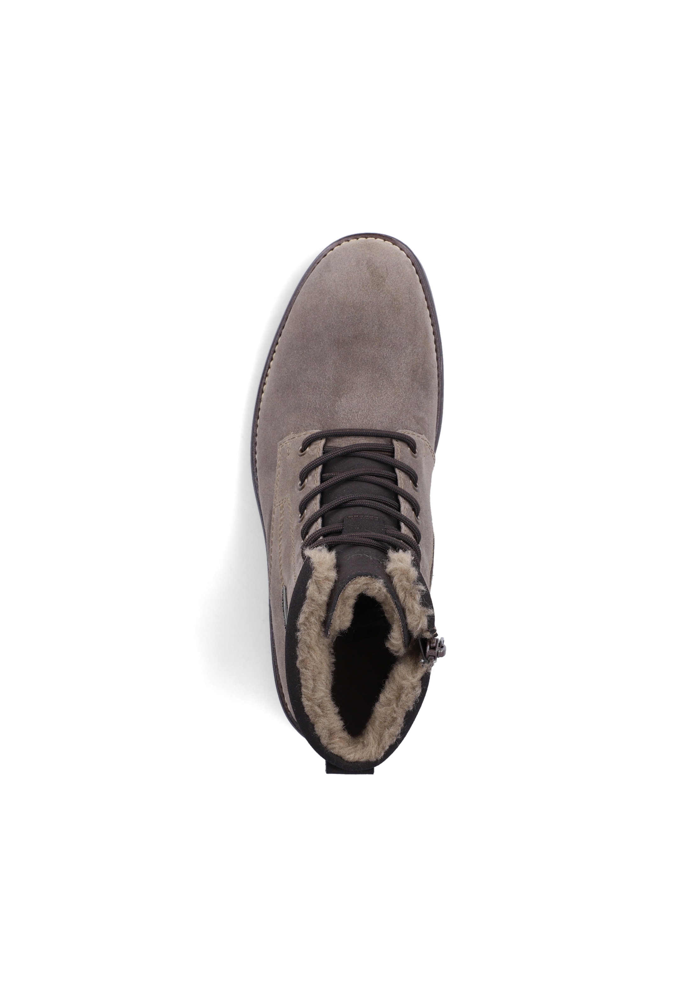 Bottines à lacets Rieker en beige
