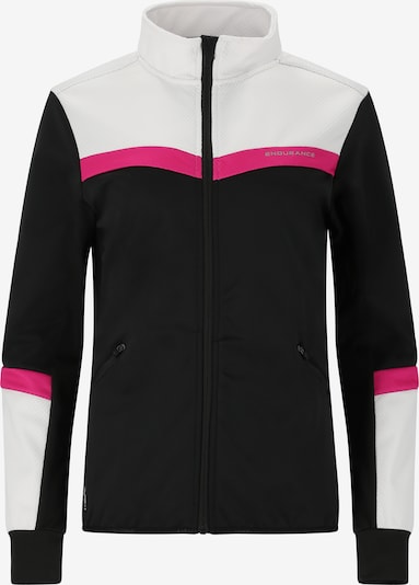 ENDURANCE Sportjacke in pink / schwarz / weiß, Produktansicht