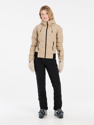 PROTEST Sportjacke 'PRTALYSUMI' in Beige