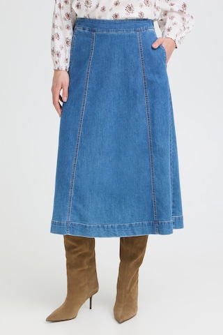 Fransa Skirt in Blue: front