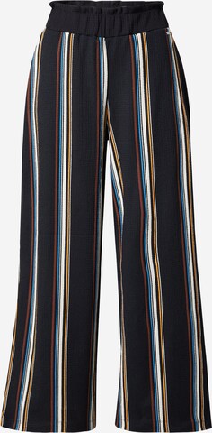 TOM TAILOR DENIM Wide leg Pants in Black: front