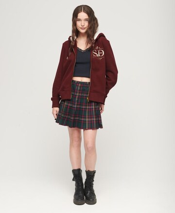 Veste de survêtement Superdry & Co en rouge