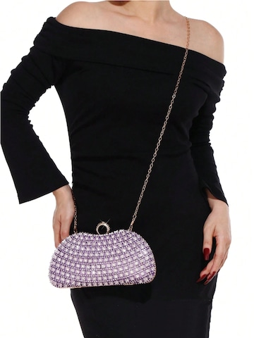 Tomshop24-7 Clutch 'Diamond' in Purple