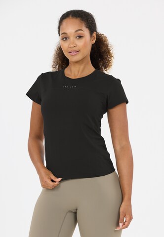 Athlecia Functioneel shirt 'Lonny' in Zwart: voorkant