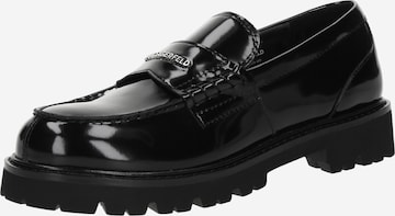 juoda Karl Lagerfeld Loaferai: priekis