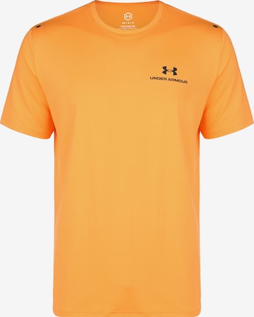 UNDER ARMOUR Funktionsshirt 'RUSH ENERGY' in Gelb: predná strana