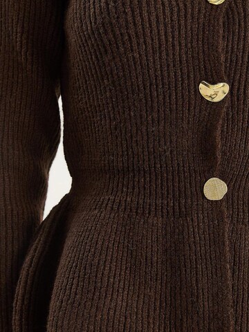 Bianco Lucci Strickjacke in Braun