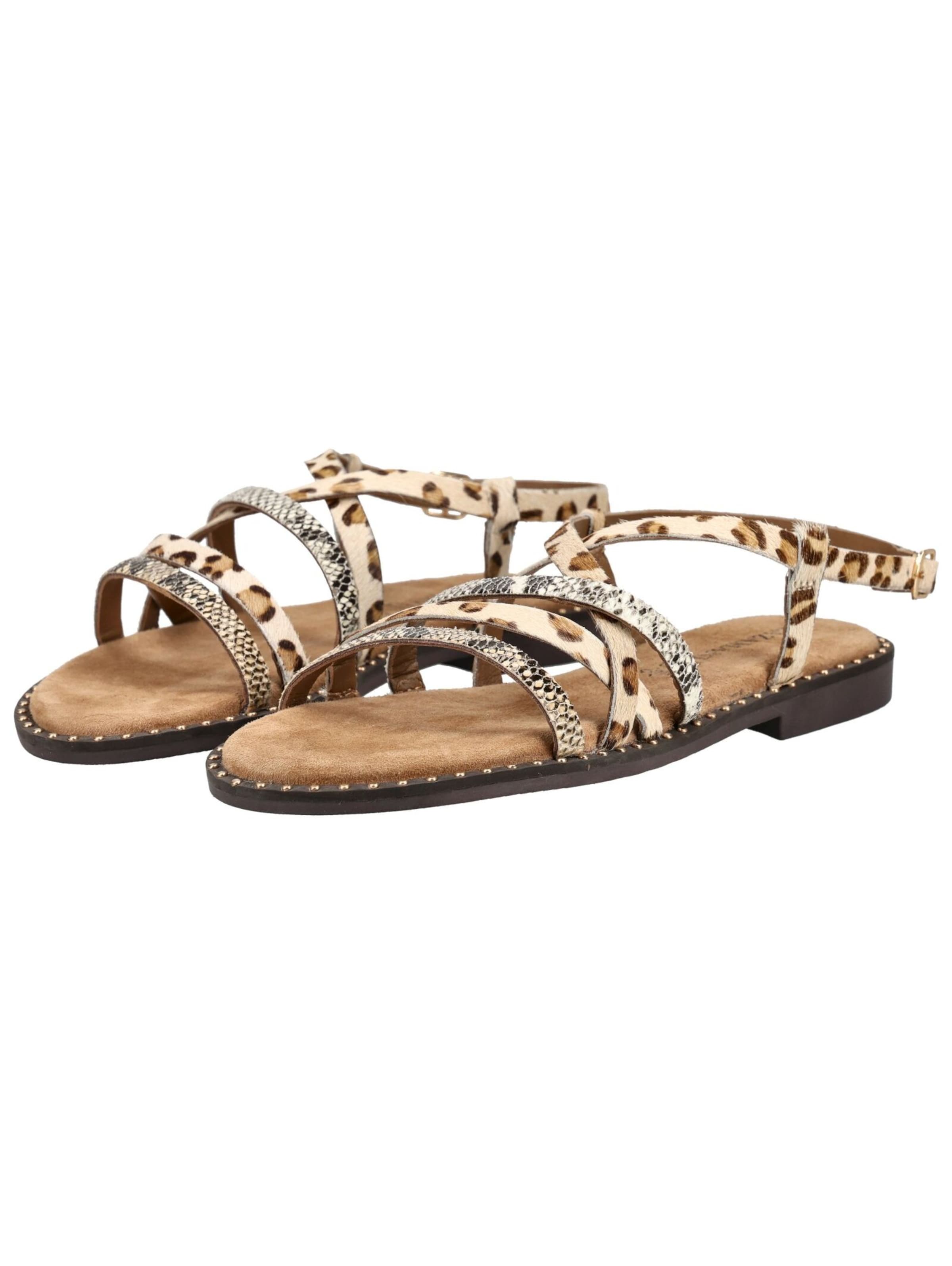 Sandales à lanières LAZAMANI en beige