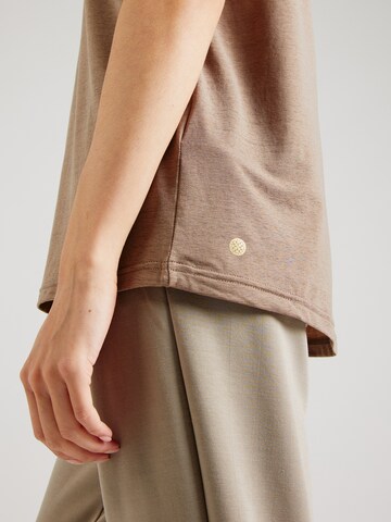 Athlecia Functioneel shirt 'Lizzy' in Bruin