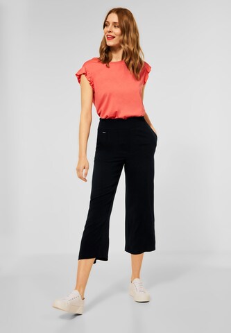 STREET ONE Wide leg Broek in Zwart