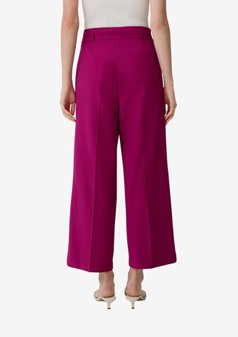 COMMA Normální Kalhoty – pink