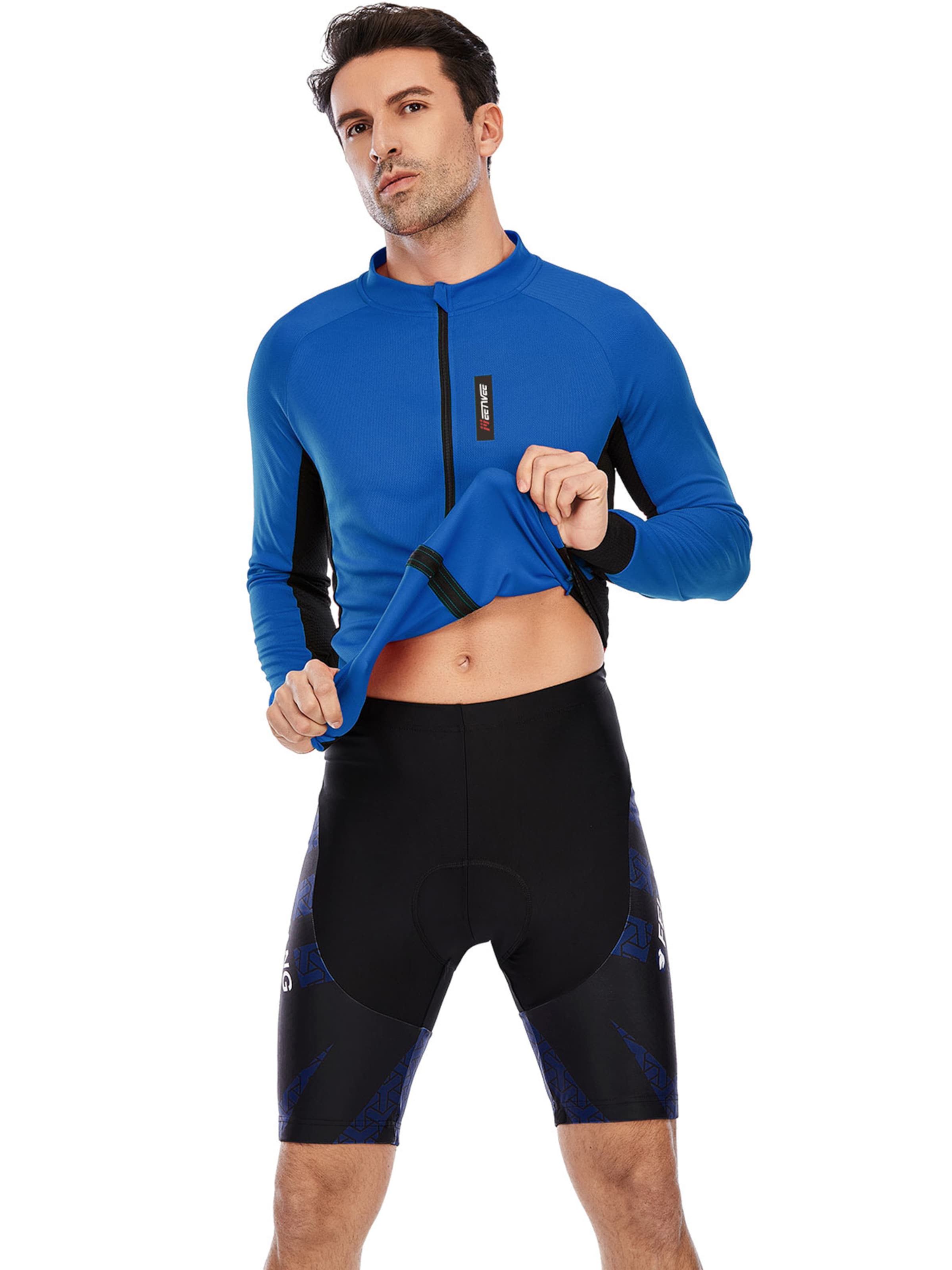 MEETWEE Performance Shirt in Blue: front