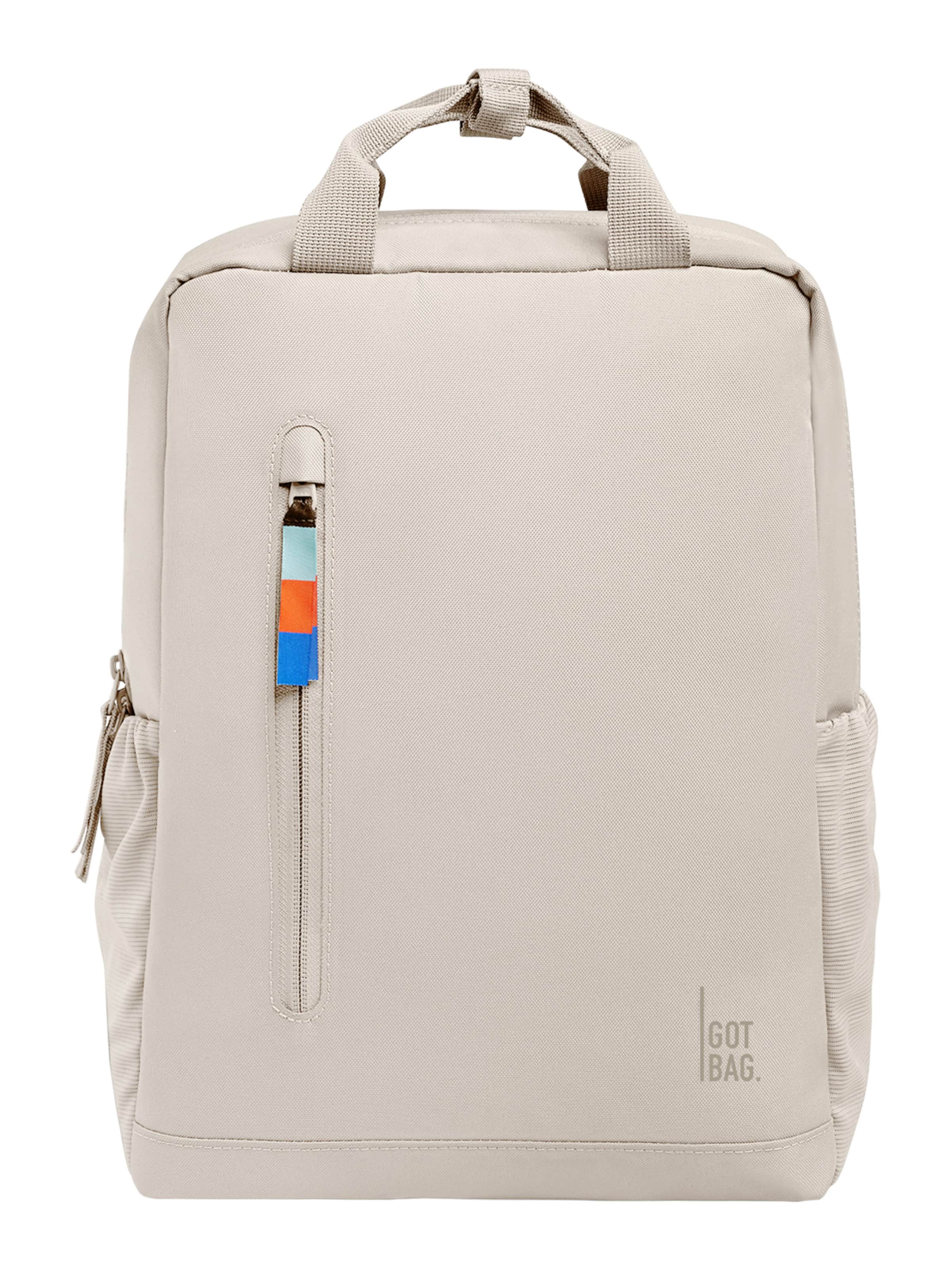 Zaino 'Daypack 2.0' di Got Bag in bianco: frontale