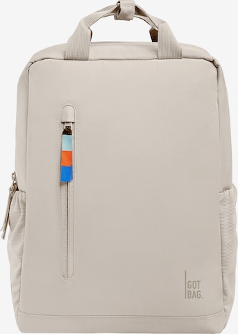 Zaino 'Daypack 2.0' di Got Bag in bianco: frontale
