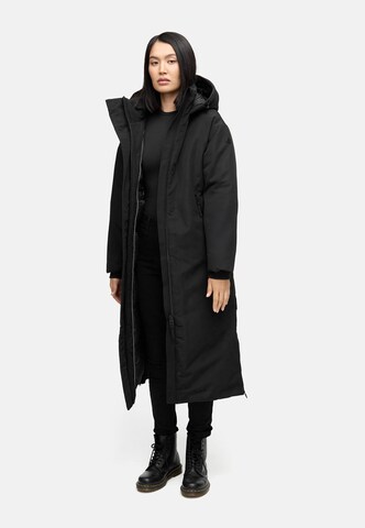 Manteau d’hiver 'Schneewächter 14' NAVAHOO en noir : devant