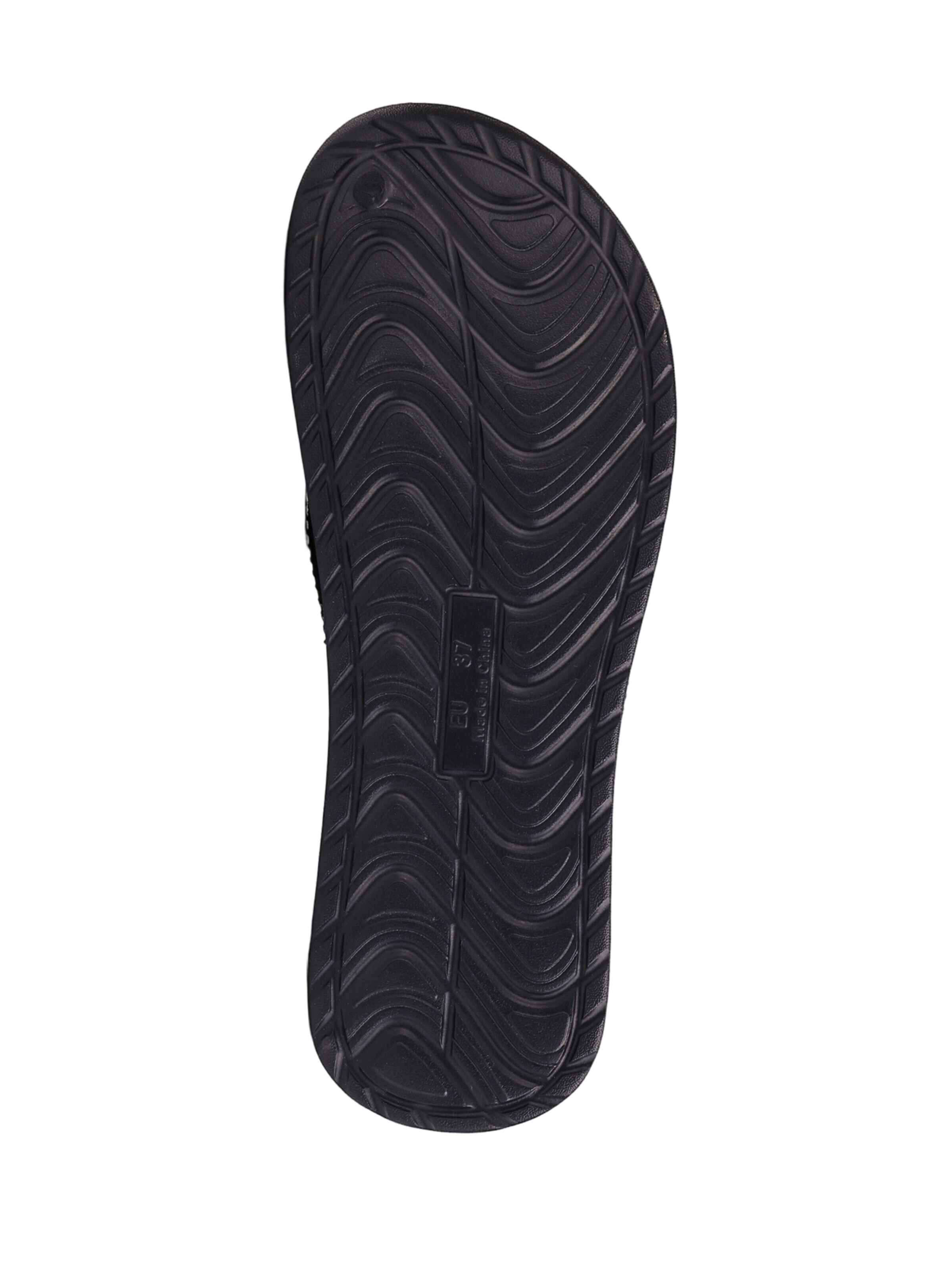 Youecci T-Bar Sandals 'Customized arch flip flops' in Black