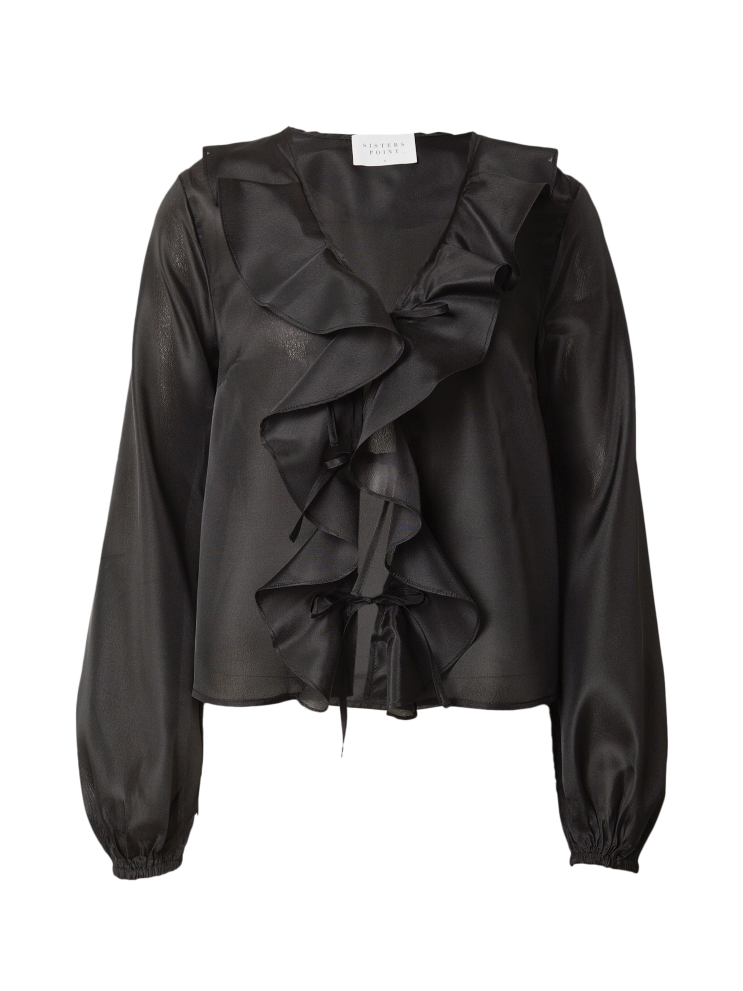 Bluză 'VUTA' de la SISTERS POINT pe negru: față