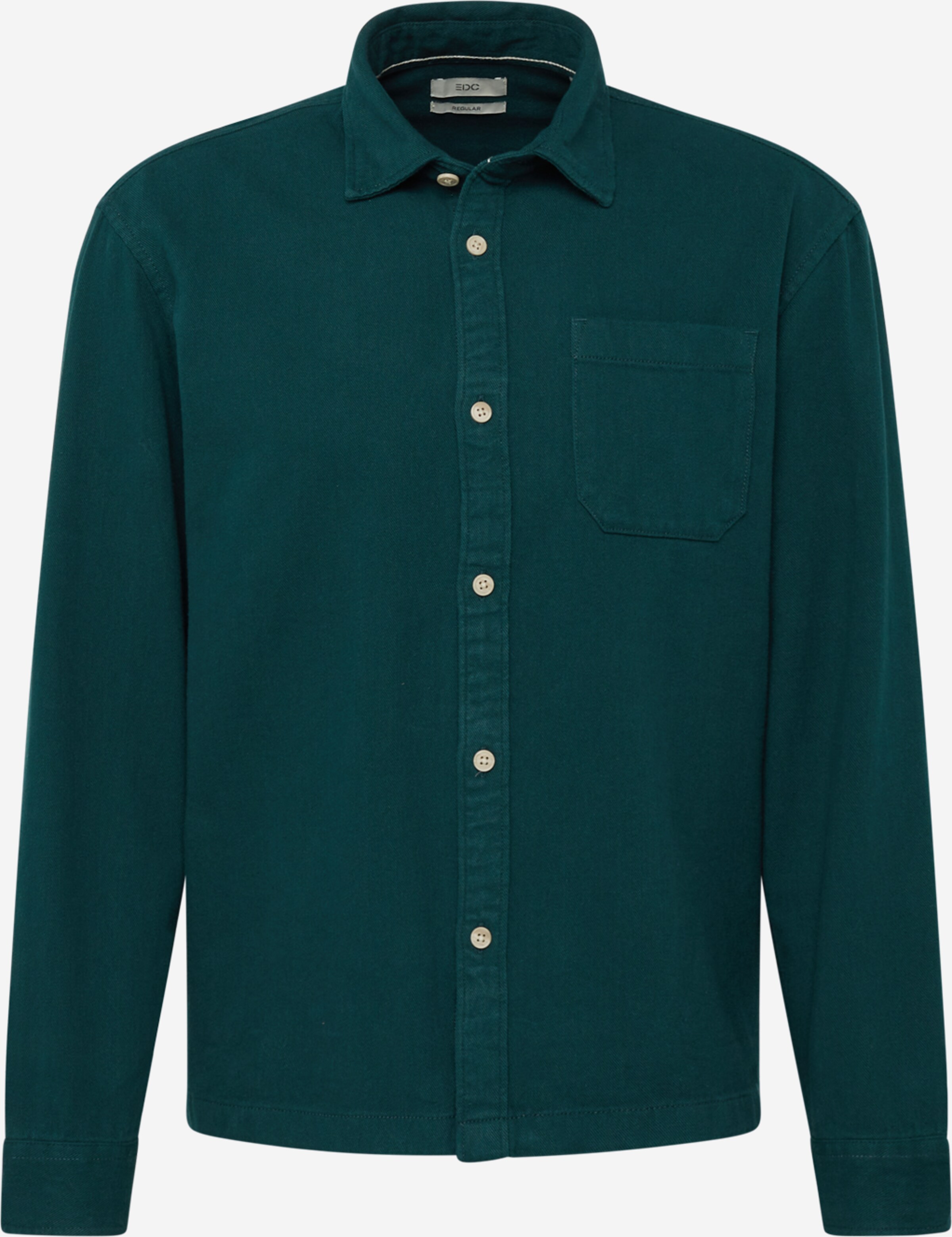 BY ESPRIT Camisa en Verde Oscuro ABOUT YOU