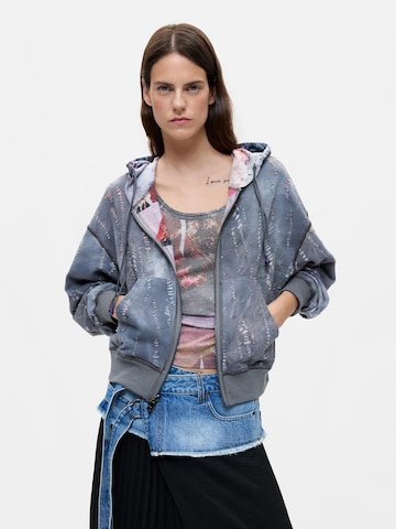 Desigual Sweatjacka i grå: framsida